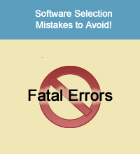 Software Selection Mistakes